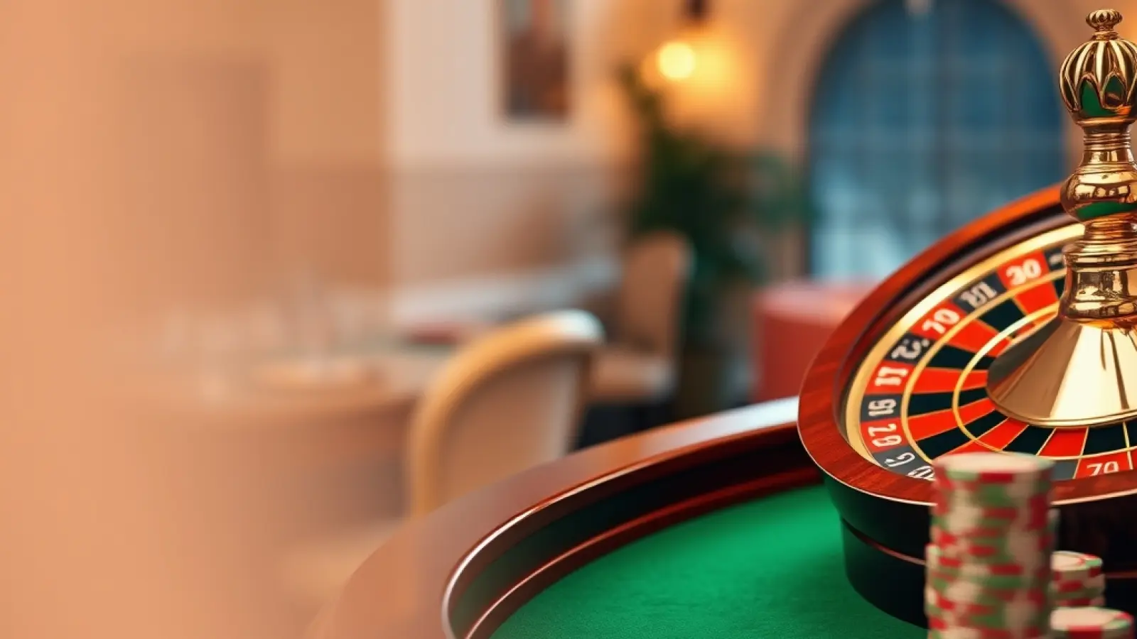 Live-Tische rund um Roulette